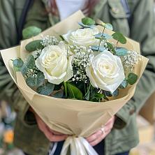 Букет Нежные грёзы в Санкт-Петербурге Букет цветов из: Розы в Санкт-Петербурге