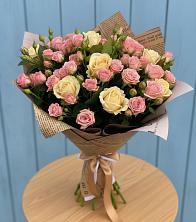 Букет варенье из роз в Санкт-Петербурге Букет цветов из:  Розы в Санкт-Петербурге