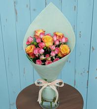 Букет Отличное настроение в Санкт-Петербурге Букет цветов из:  Розы в Санкт-Петербурге